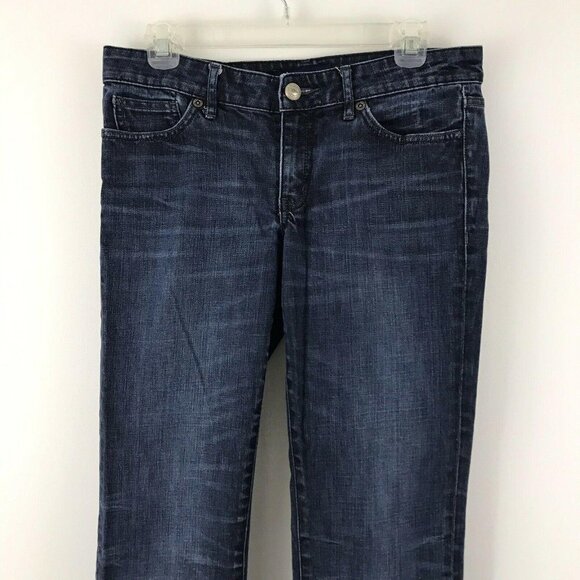 Martin + Osa Jeans Women's Size 28 Long Boot Leg Fit Dark Wash - Picture 2 of 6